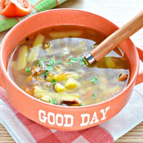 Суп с перловкой со свининой. Суп из свинины, Блюда из перловки - рецепты приготовления