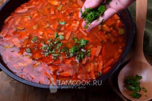 Рассольник на свиных ребрышках с перловкой. Рецепт рассольника со свининой и перловкой 16 Рассольник на свиных ребрышках с перловкой. Рецепт рассольника со свининой и перловкой 16
