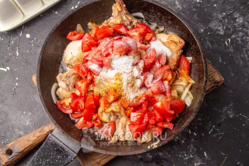 Рецепт чахохбили с курицей. Чахохбили - 13 домашних вкусных рецептов приготовления 37 Рецепт чахохбили с курицей. Чахохбили - 13 домашних вкусных рецептов приготовления 37