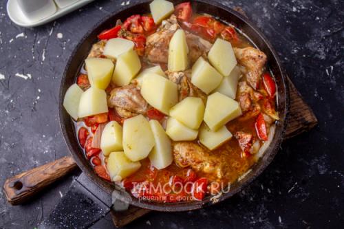 Рецепт чахохбили с курицей. Чахохбили - 13 домашних вкусных рецептов приготовления 38 Рецепт чахохбили с курицей. Чахохбили - 13 домашних вкусных рецептов приготовления 38