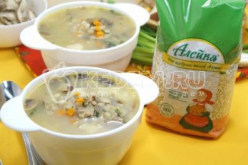Грибной суп с перловой крупой: вкус и здоровье в одном блюде 14 Грибной суп с перловой крупой: вкус и здоровье в одном блюде 14