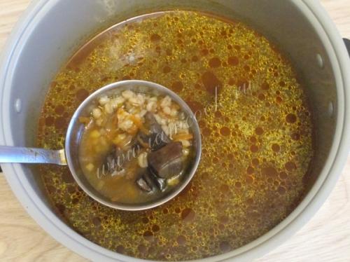 Грибной суп с перловой крупой: вкус и здоровье в одном блюде 22 Грибной суп с перловой крупой: вкус и здоровье в одном блюде 22