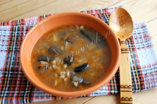 Грибной суп с перловой крупой: вкус и здоровье в одном блюде 23 Грибной суп с перловой крупой: вкус и здоровье в одном блюде 23