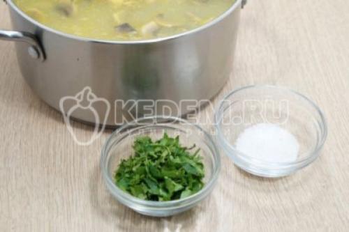 Грибной суп с перловой крупой: вкус и здоровье в одном блюде 11 Грибной суп с перловой крупой: вкус и здоровье в одном блюде 11