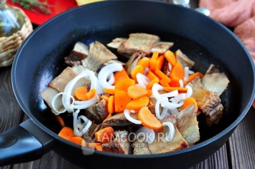 Тушёные говяжьи ребра с картофелем и перловкой. Картофель с ребрами телятины 06 Тушёные говяжьи ребра с картофелем и перловкой. Картофель с ребрами телятины 06
