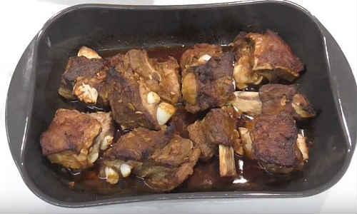 Говяжьи ребрышки по-кавказски. Как приготовить вкусные и сочные говяжьи ребрышки в духовке — рецепты