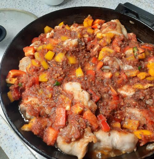 Классическое чахохбили из курицы. Чахохбили. Грузинская классика в моём прочтении