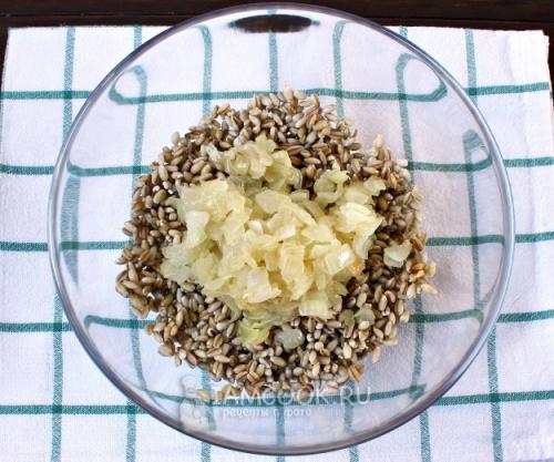 Перловка с ребрышками и грибами. 15 Перловка с ребрышками и грибами. 15