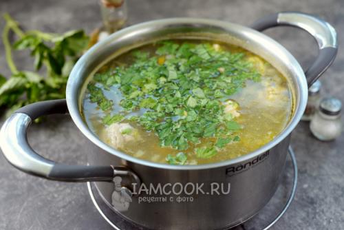 Рассольник со свиными рёбрами и перловой.. Перловый 19 Рассольник со свиными рёбрами и перловой.. Перловый 19