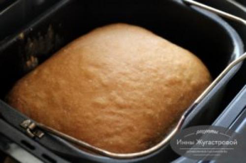 Как настроить хлебопечку для приготовления теста без яиц. Пшеничный постный хлеб в хлебопечке Мулинекс на каждый день
