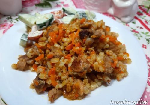 Рассыпчатая перловка с мясом. Перловая каша с мясом рецепт