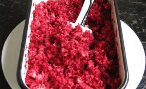Соус из свёклы с хреном на зиму. Тертый хрен со свеклой на зиму