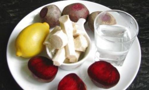 Соус из свёклы с хреном на зиму. Тертый хрен со свеклой на зиму