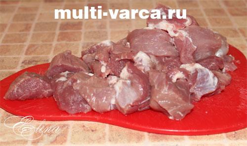 Перловая каша с свиными ребрышками в мультиварке. Свинина с перловкой в мультиварке 03 Перловая каша с свиными ребрышками в мультиварке. Свинина с перловкой в мультиварке 03