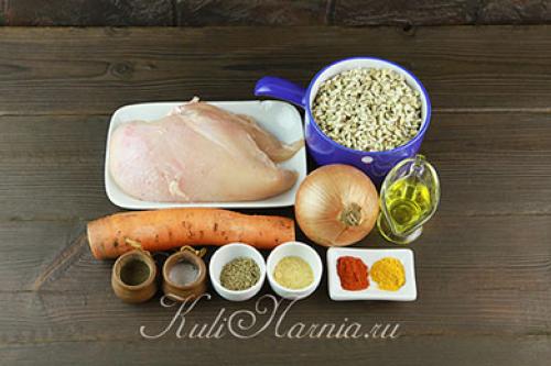 Перловка по-купечески. Плов из перловки с куриным филе