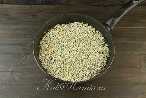 Перловка по-купечески. Плов из перловки с куриным филе