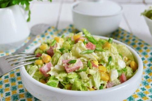 20 отличных салатов с ветчиной на любой вкус и бюджет