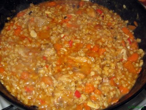 Рецепт перловка с свиными ребрами. Перловый «плов»