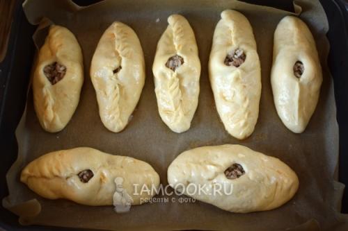 Как я готовлю растегаи с рыбными консервами и рисом. Расстегаи с консервированной рыбой 07