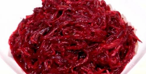 Салат из свеклы с чесноком на зиму. Как приготовить салат из свеклы с чесноком