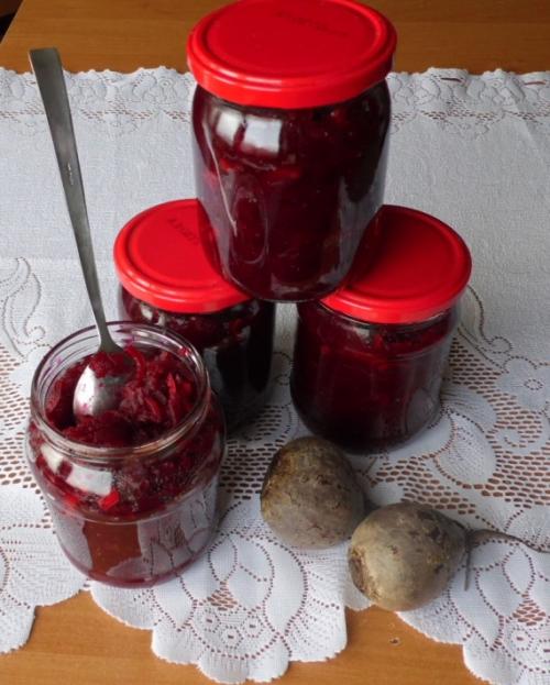 Тертая свекла на зиму. Свекла тертая маринованная