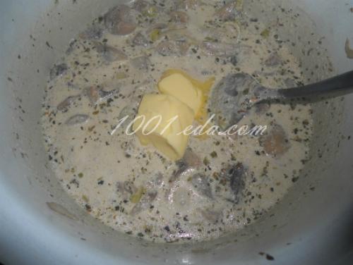 Вкусный и полезный: рецепт грибного супа из королевских шампиньонов и белых грибов 07 Вкусный и полезный: рецепт грибного супа из королевских шампиньонов и белых грибов 07