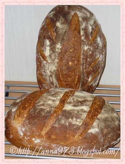 Силезский хлеб на ржаной закваске. Силезский светлый ржаной хлеб - Light Silesian Rye