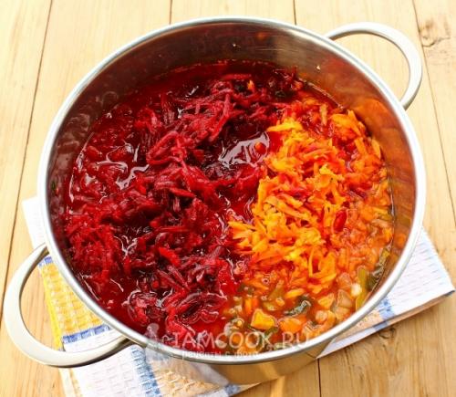 Заправка для борща на зиму. Заправка свекольная Летний борщ 17 Заправка для борща на зиму. Заправка свекольная Летний борщ 17