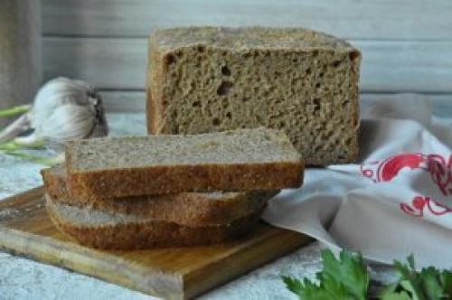 Ржаной хлеб на закваске в хлебопечке. Хлеб ржаной на закваске в хлебопечке