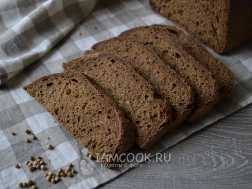 Какие ингредиенты необходимы для приготовления ржаного хлеба на закваске в хлебопечке. Бородинский хлеб на закваске в хлебопечке