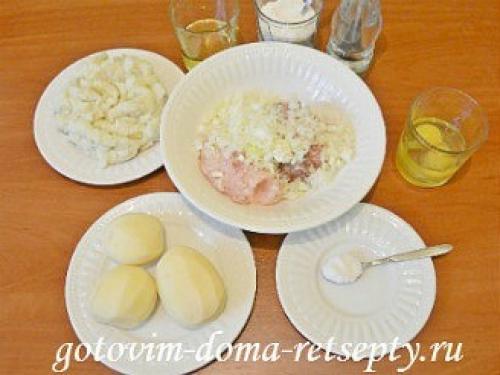 Драники из пюре с фаршем. Навигация по записям