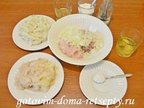 Драники из пюре с фаршем. Навигация по записям