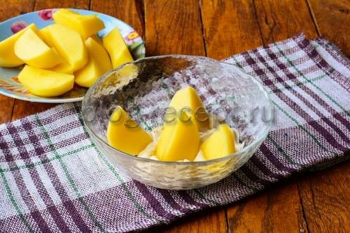 Картошка по-деревенски в духовке с майонезом. Картофель, запеченный в духовке с майонезом и чесноком