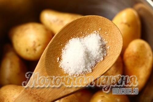 Картошка с кожурой в духовке. 