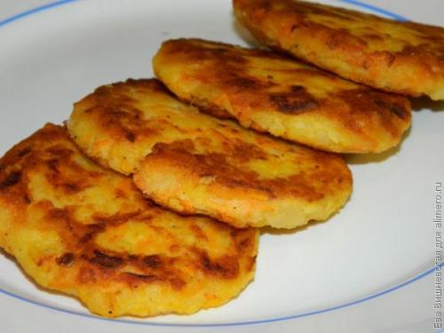 Драники из вареной картошки