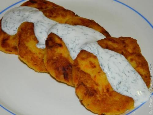 Драники из вареной картошки