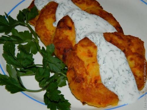 Драники из вареной картошки