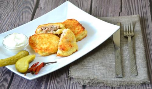 Картофельные оладьи из пюре с начинкой. 5 рецептов картофельных оладий с начинкой