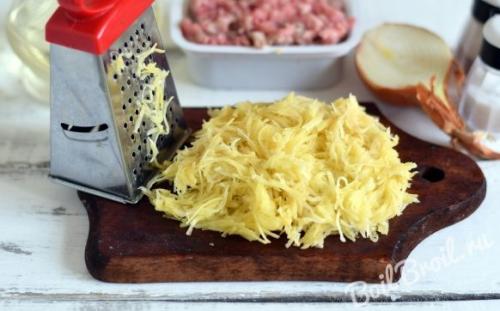 Драники из пюре с фаршем. Рецепт 1: драники с фаршем (пошаговые фото)