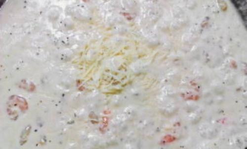 Паста с креветками, сыром и сливками. Вкусная паста с креветками в сливочном соусе