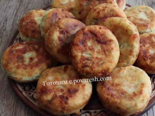 Оладьи из вареной картошки. Драники из вареной картошки 07 Оладьи из вареной картошки. Драники из вареной картошки 07