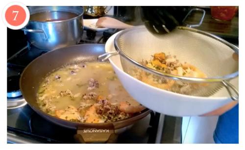 Ризотто с морепродуктами и сыром. Ризотто с морепродуктами по классическому итальянскому рецепту