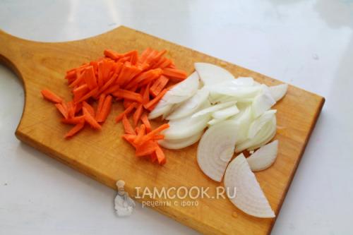 Креветки в сливочном соусе с курицей. Паста с креветками и курицей 01