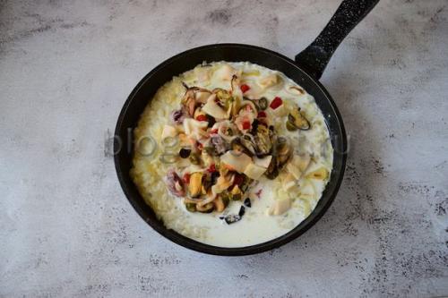 Ризотто с креветками в сливочном соусе. Ризотто с морепродуктами в сливках (видео-рецепт)