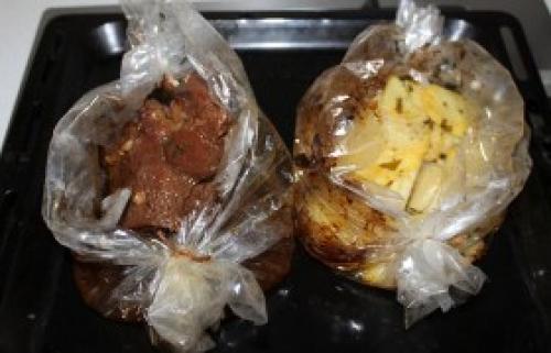 Говядина с овощами в рукаве в духовке. Говядина в рукаве 30 Говядина с овощами в рукаве в духовке. Говядина в рукаве 30