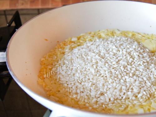 Ризотто с креветками и семгой. Ризотто с креветками, копченой семгой и сыром 03 Ризотто с креветками и семгой. Ризотто с креветками, копченой семгой и сыром 03