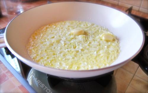 Ризотто с креветками и семгой. Ризотто с креветками, копченой семгой и сыром 02 Ризотто с креветками и семгой. Ризотто с креветками, копченой семгой и сыром 02