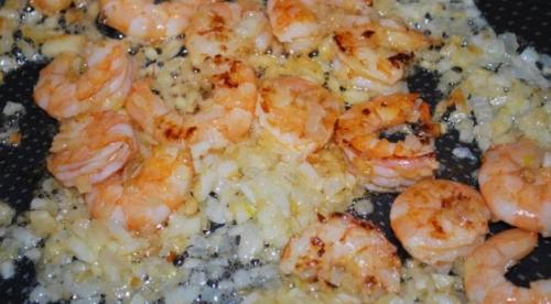 Ризотто с креветками и семгой. Ризотто с креветками, копченой семгой и сыром 21 Ризотто с креветками и семгой. Ризотто с креветками, копченой семгой и сыром 21