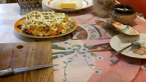 Салат из свиного сердца. Слоеный салат из свиного сердца – очень вкусно!