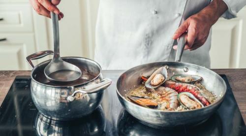 Ризотто с морепродуктами и сливками. Ризотто с морепродуктами в сливках (видео-рецепт) 15 Ризотто с морепродуктами и сливками. Ризотто с морепродуктами в сливках (видео-рецепт) 15